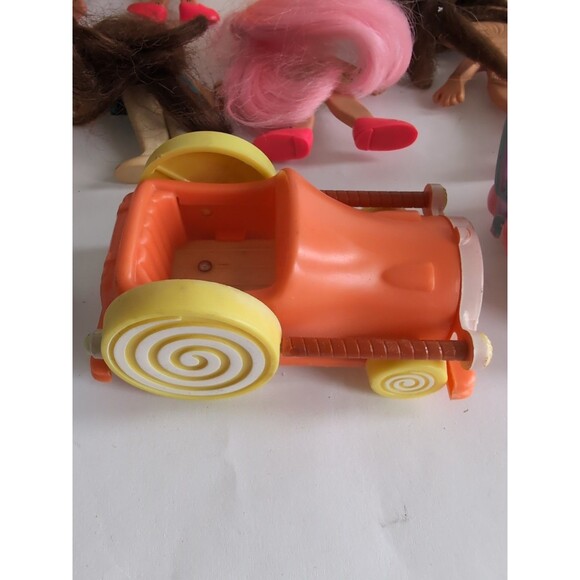 Vtg Ideal Flatsy Doll Car Lot 60s 70s Baby Ice Cream Truck - Picture 12 of 15